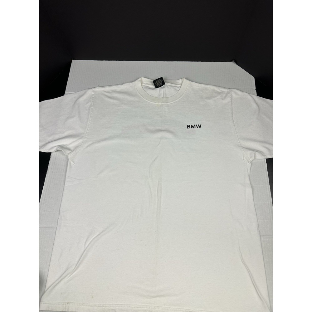 Vintage Gear For Sports BMW 330 Ci T-Shirt White Sz Large 100% Cotton See Pics